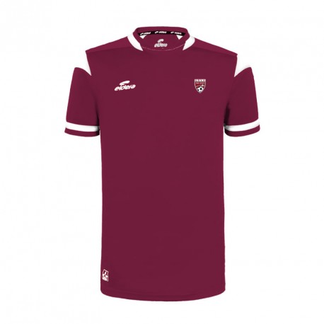 Maillot NAISE Grenat/Blanc + Logo club