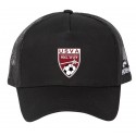 Casquette TRUCKER Noir + Logo club (petit format)