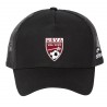 Casquette TRUCKER Noir + Logo club (petit format)