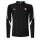 Sweat Zip COMPO Noir/Blanc + Logo club