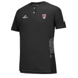 Polo ELITE Noir/Blanc + Logo club