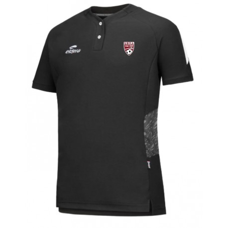 Polo ELITE Noir/Blanc + Logo club