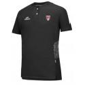 Polo ELITE Noir/Blanc + Logo club