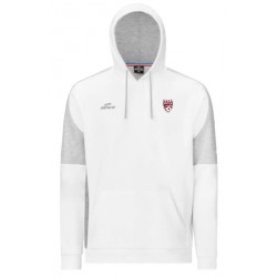 Sweat NAJA Blanc/Gris + Logo club
