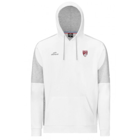 Sweat NAJA Blanc/Gris + Logo club