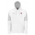 Sweat NAJA Blanc/Gris + Logo club