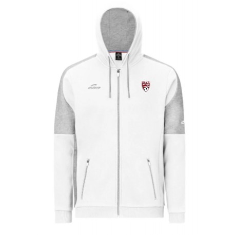 Veste NAJA Blanc/Gris + Logo club