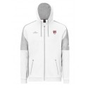 Veste NAJA Blanc/Gris + Logo club