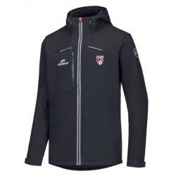 Veste SOFTSHELL3 Noir + Logo club