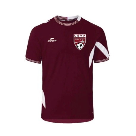 Maillot Hélice Grenat / Blanc + Logo Club