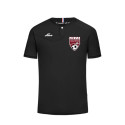 Maillot League Noir / Noir + Logo Club