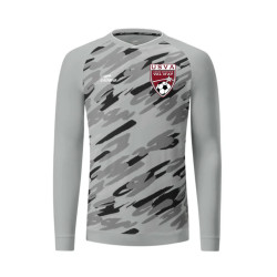 Maillot Gardien Parade Gris / Noir + Logo Club