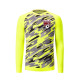 Maillot Gardien Parade Jaune / Noir + Logo Club