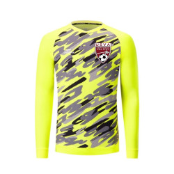 Maillot Gardien Parade Jaune / Noir + Logo Club