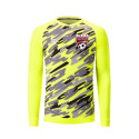 Maillot Gardien Parade Jaune / Noir + Logo Club