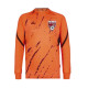Maillot Gardien Volant Orange / Noir + Logo Club