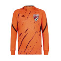 Maillot Gardien Volant Orange / Noir + Logo Club