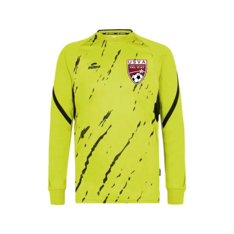 Maillot Gardien Volant Pistache / Noir + Logo Club