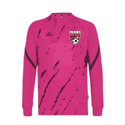 Maillot Gardien Volant Fushia / Noir + Logo Club