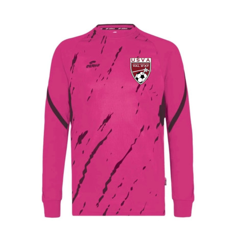 Maillot Gardien Volant Fushia / Noir + Logo Club