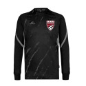 Maillot Gardien Volant Noir / Gris clair + Logo Club